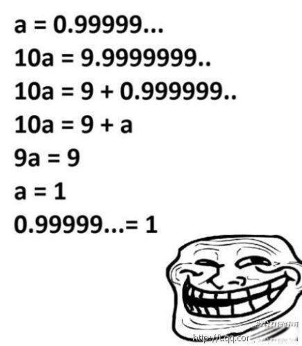 ѧ 1=0.99999۴