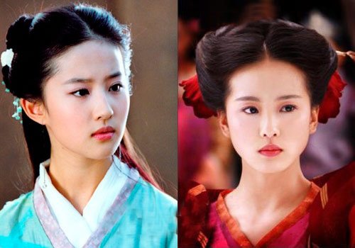 刘亦菲和谁长得像 张慧雯长得像刘亦菲