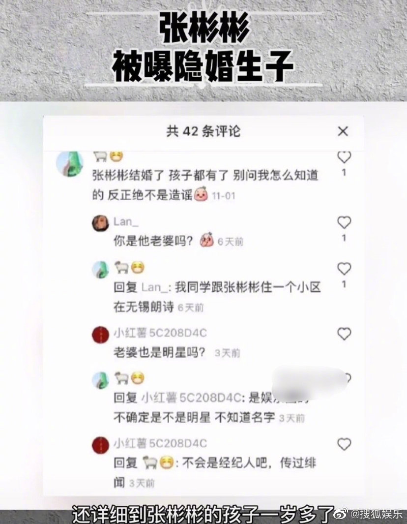 张彬彬结婚照片 隐婚生子:张彬彬官宣结婚照是真的吗