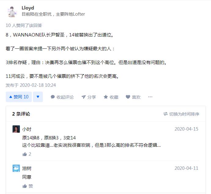 wannaone�������� ����������wannaone����˳��